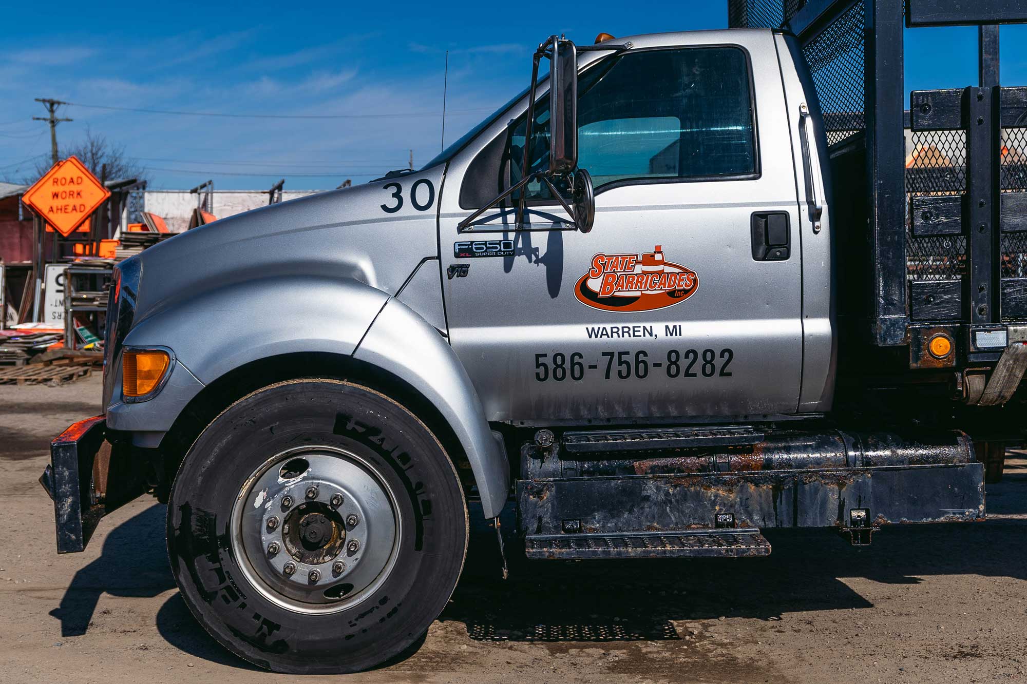 SandFilled Concrete Barrier Rentals in Michigan